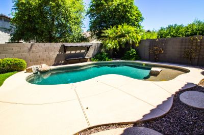 Pool Area Concreting