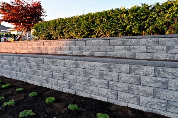 Concrete Retaining Wall Installation in Coeur D Alene