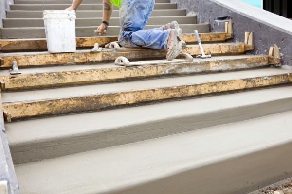 Concrete Steps Pouring in Coeur D Alene