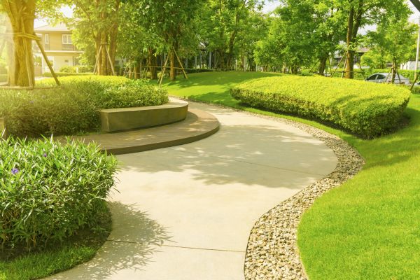 Cement Walkway Installation in Coeur D Alene