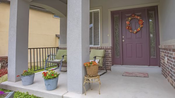 Porch Concrete Laying in Coeur D Alene