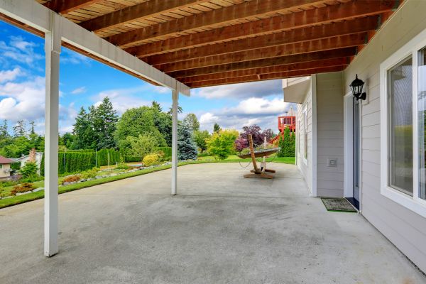 Backyard Cement Pouring in Coeur D Alene