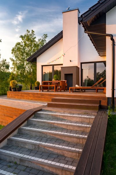Patio Steps Replacement in Coeur D Alene