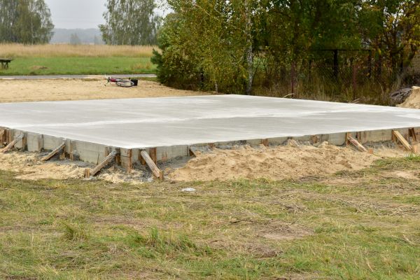 Garage Foundation Building in Coeur D Alene