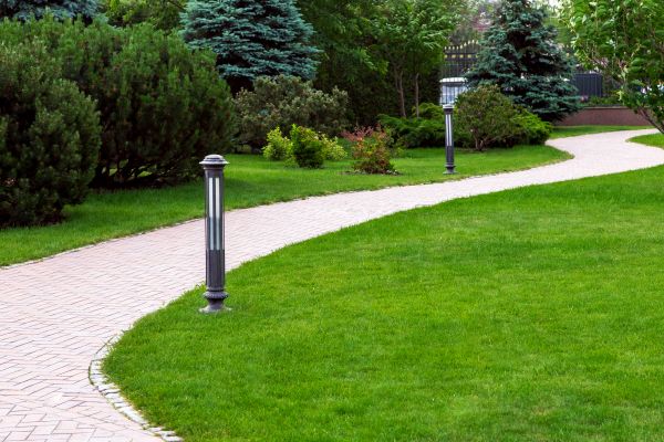 Backyard Sidewalk Installation in Coeur D Alene